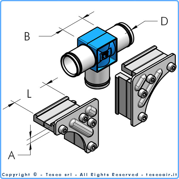 Złączka redukcyjna prosta kompletna