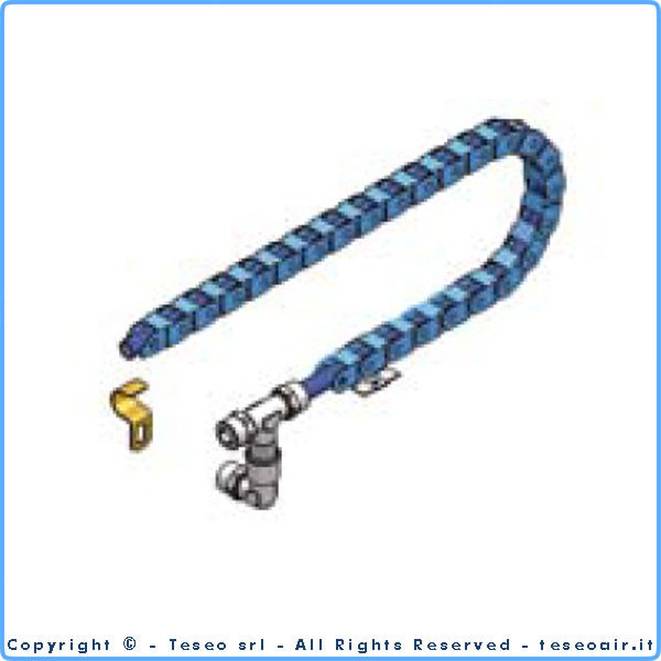 Zestaw przewód pneumatyczny-łańcuch