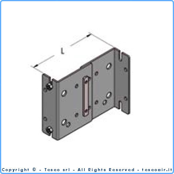 Standardowy zestaw uchwytów montażowych