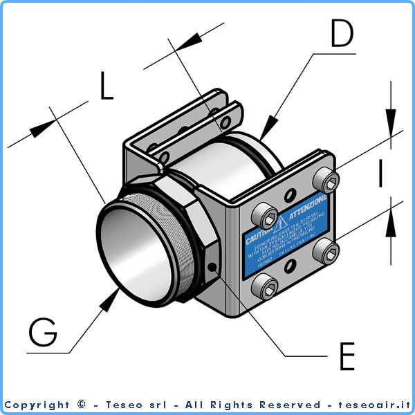 Nypel gwintowany z gwintem zewnętrznym kompletny
