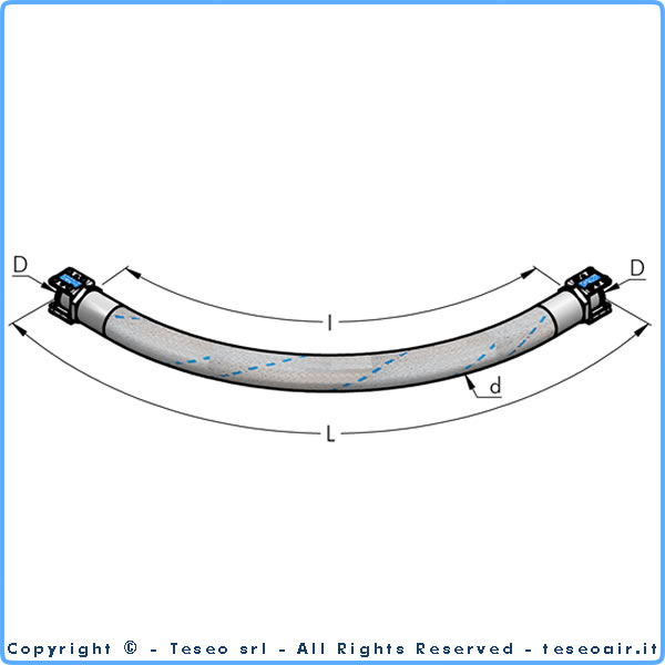 Przyłącze elastyczne do łączenia elementów rurociągu (HBS-HBS)