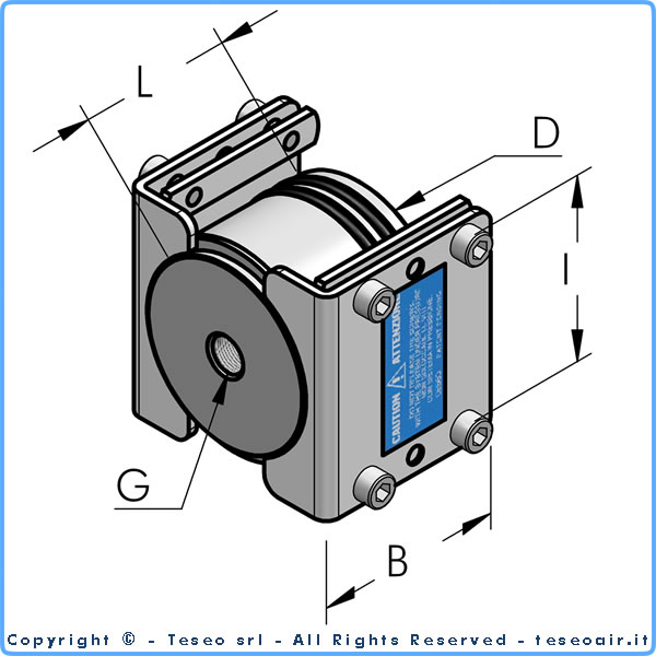 Terminal z otworem gwintowanym kompletny