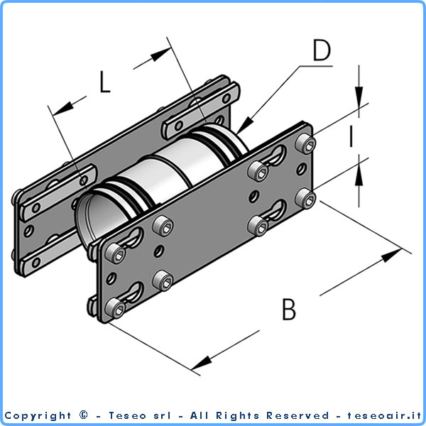 Złączka prosta kompletna